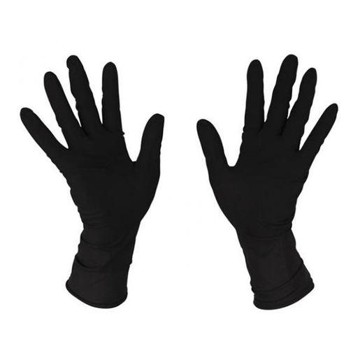[BFDES89155] Black Nitrile Gloves Medium 100 Pcs 