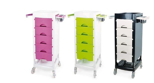 [BFMOB42244] Salon Trolleys - Ania Pink