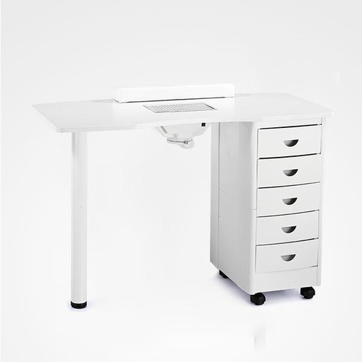 [BFMOB43984] Manicure Table, White 
