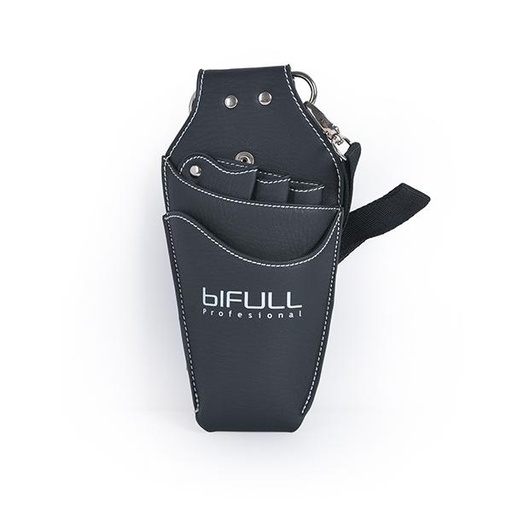 [BFTEX46012] Leather Scissor Holster Black 
