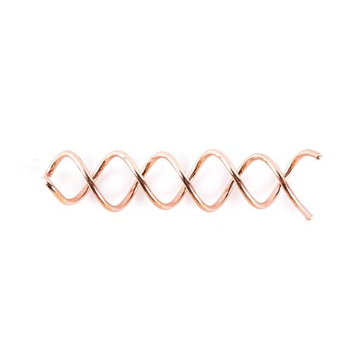 [BFUTI42696] Bifull Coiled Pin Bronze 6 Cm 