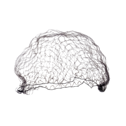 [BFUTI42781] Invisible Nylon Hair net 2-pk Black