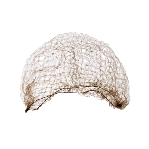 [BFUTI42782] Invisible Nylon Hair net 2-pk Brown