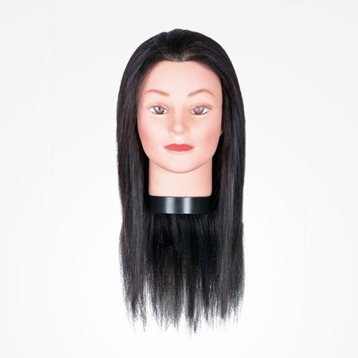 [BFUTI43455] Bifull Mannequin Head Girl - Black 45 Cm 