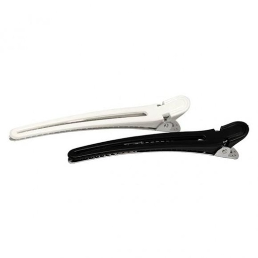 [BFUTI49954] Duck Clips Black / White 