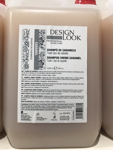 [DLPEL42886] Design Look Caramel Shampoo 5ltr all Hair