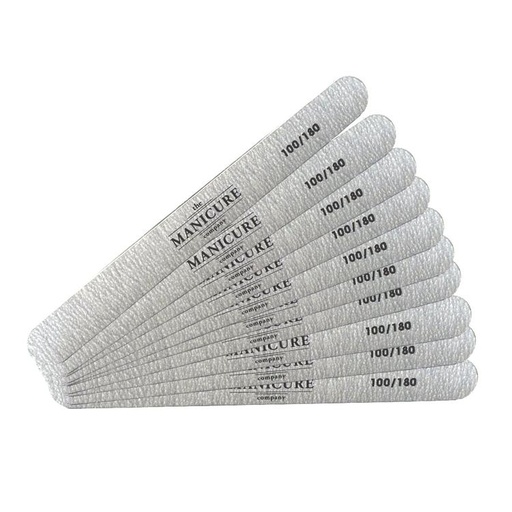 [ACST100180-5] The Manicure Company 100/180 GRIT Pro File - 5 Pack
