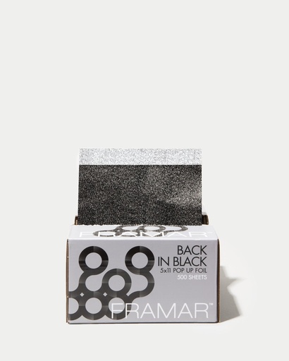 [PU-500BLK] Framar 5x11 Back in Black Foil - 500 Sheets