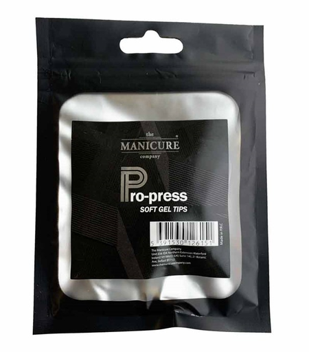 [ACPRES50ALM-10] The Manicure Company Pro-Press Almond Medium Tips - Size 10