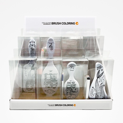 [BFCEP43583] Colouring In Brushes Display - 16 Pack