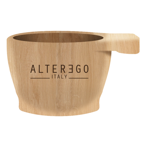 [8046258] Alter Ego Brown Bamboo Bowl