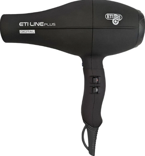 [E005-01S] ETI Line Digital Plus Hair Dryer Matt Black