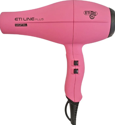 [E005-05] ETI Line Digital Plus Hair Dryer Matt Pink